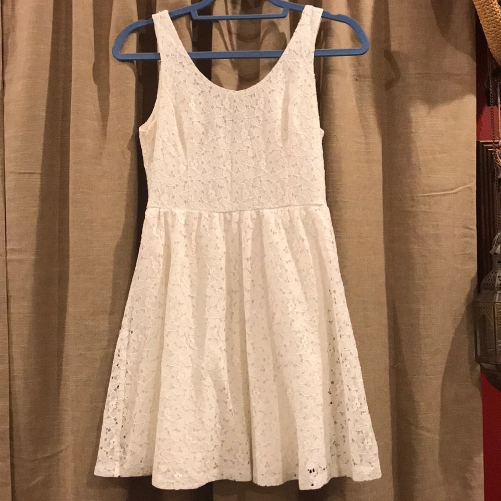 Nordstrom’s White Floral Dress